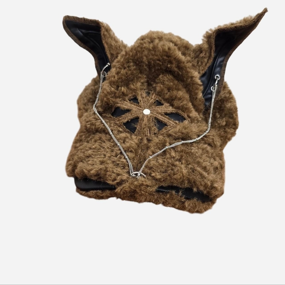 Doberman Dog Baseball Cap Kpop Hat Leather Fur Brown Black Unisex